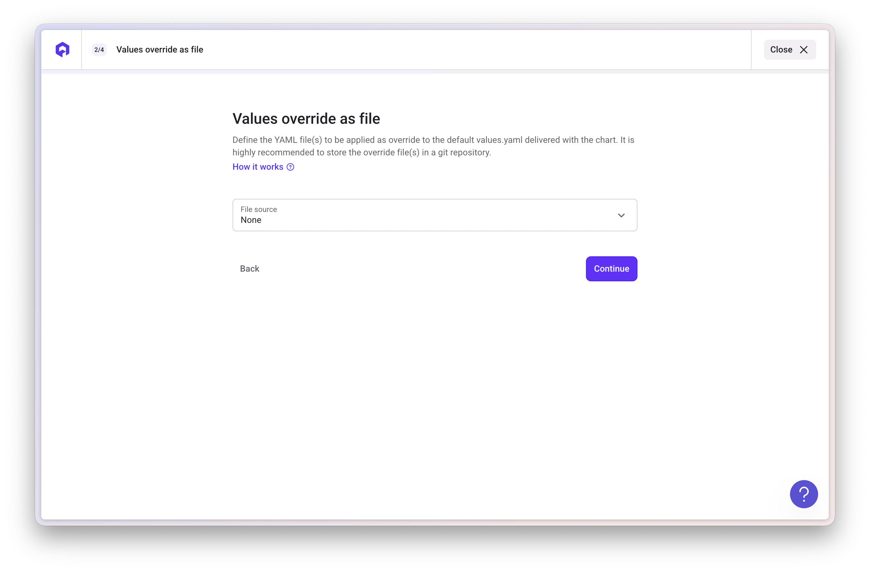 Override service account name
