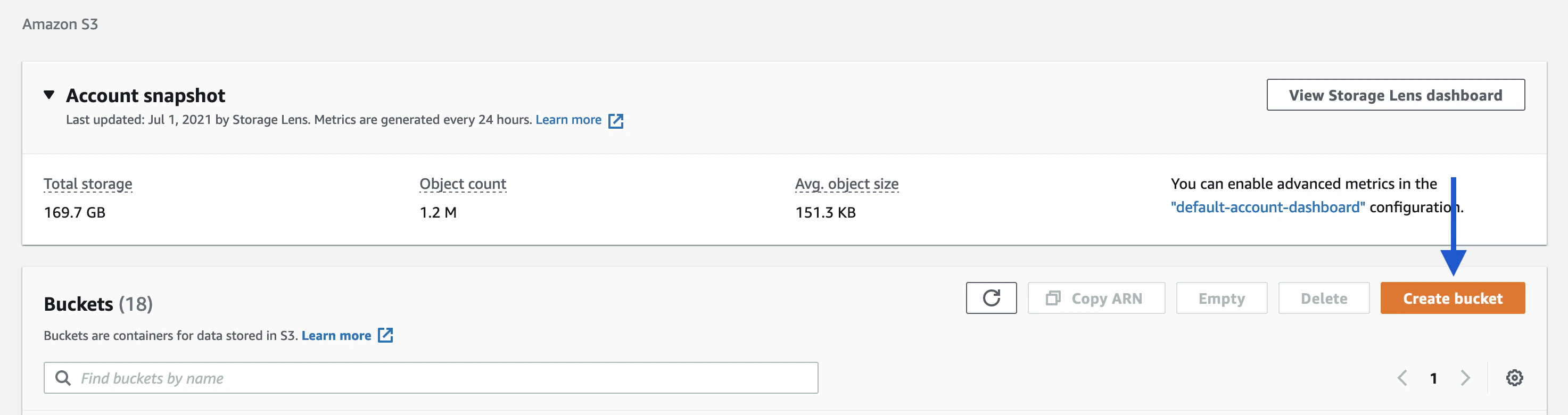 AWS S3 bucket creation