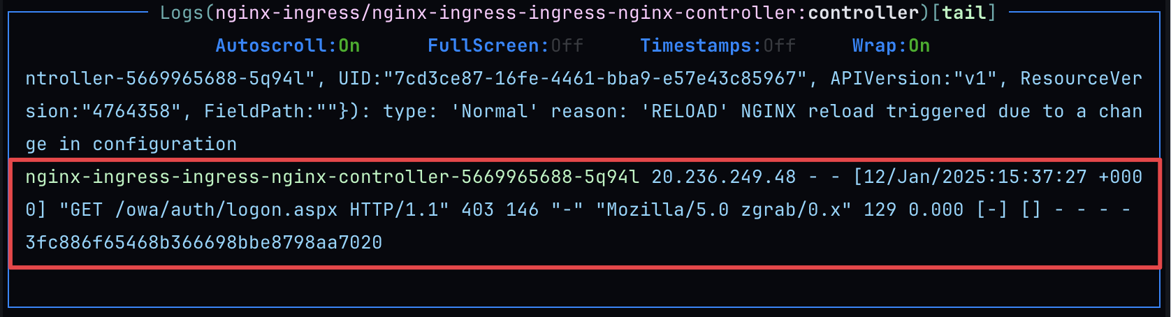 403 - No header, IP outside range