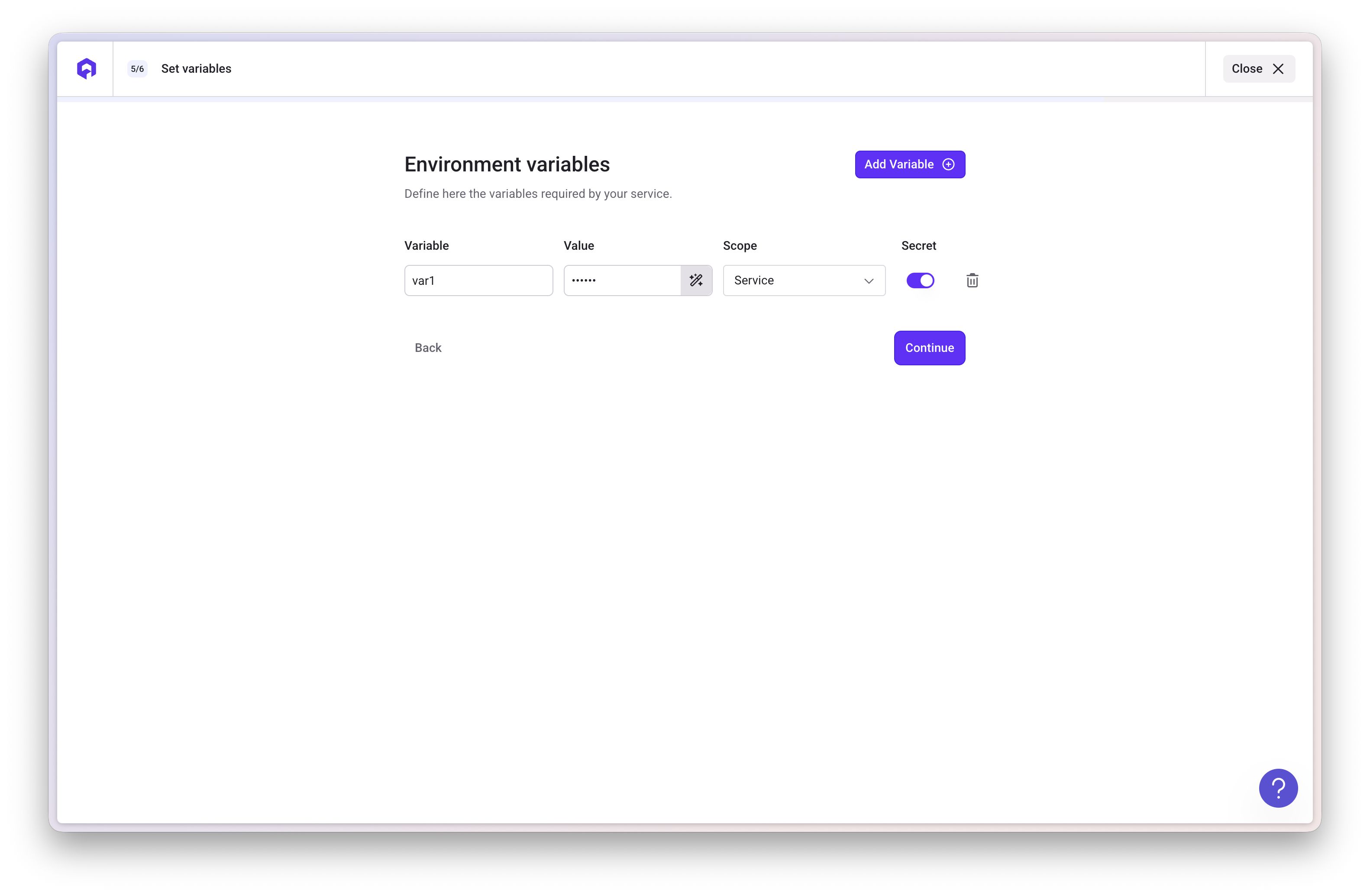 Environment Variables