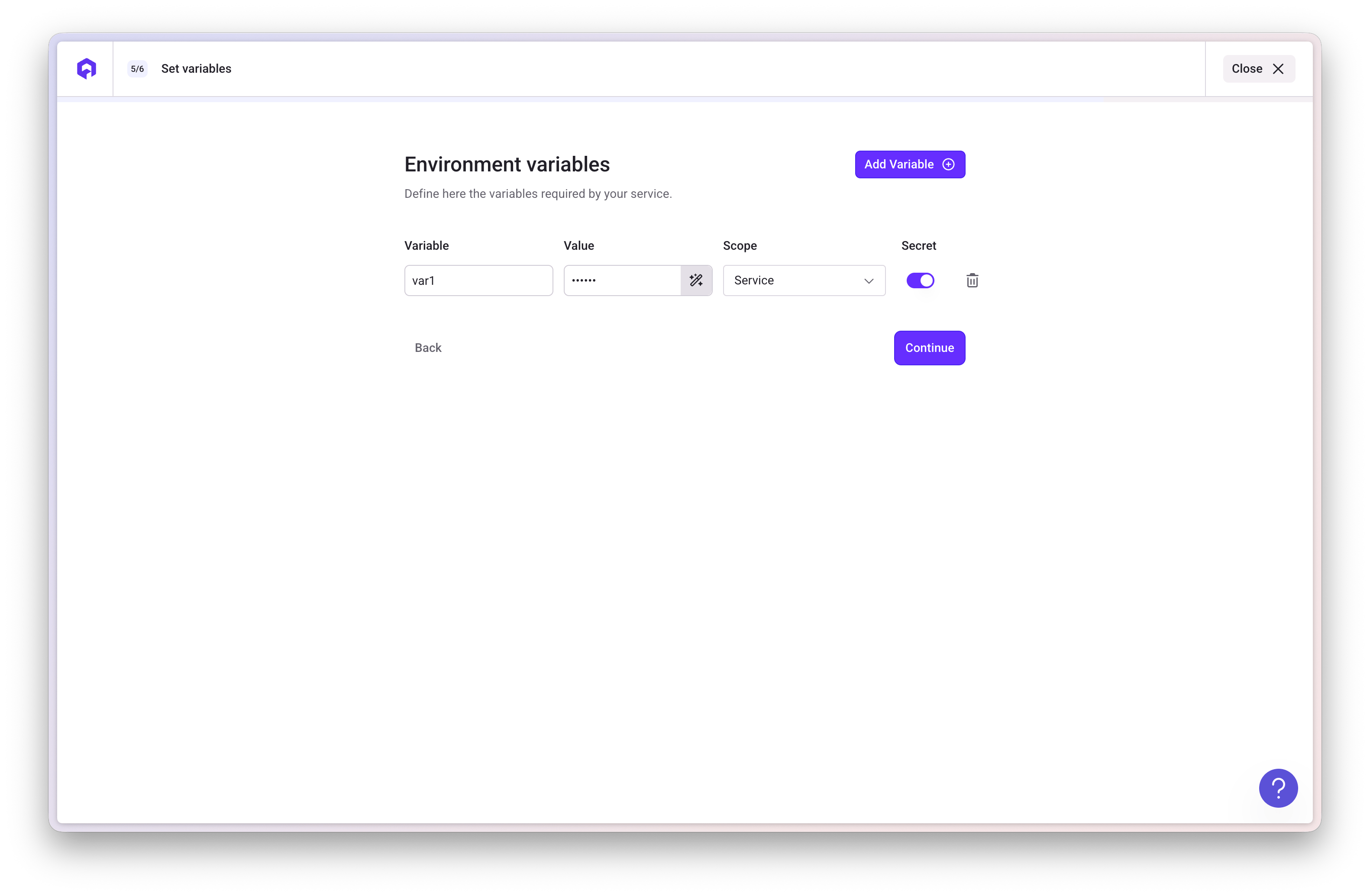 Environment Variables