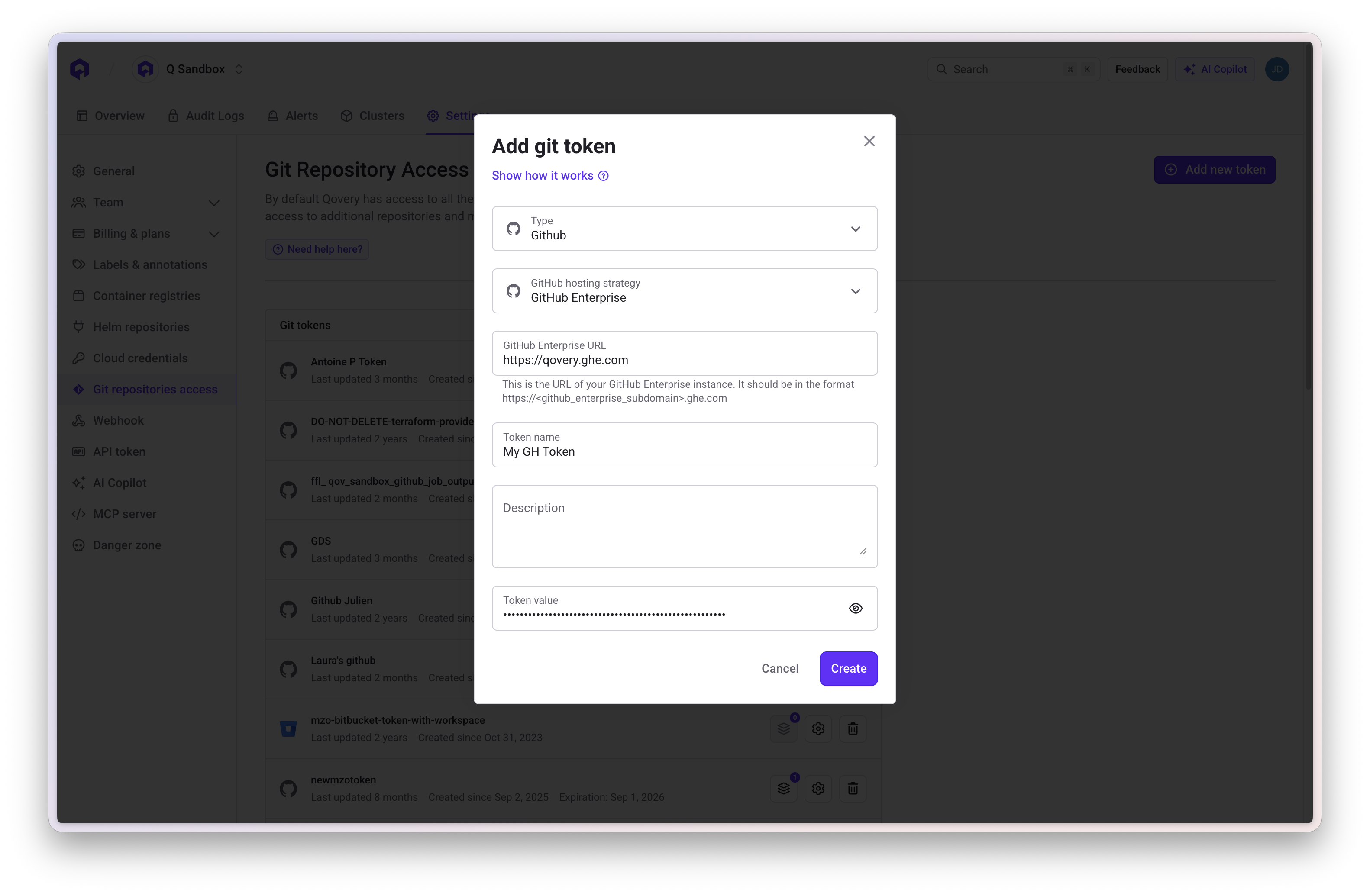 GitHub Enterprise Configuration