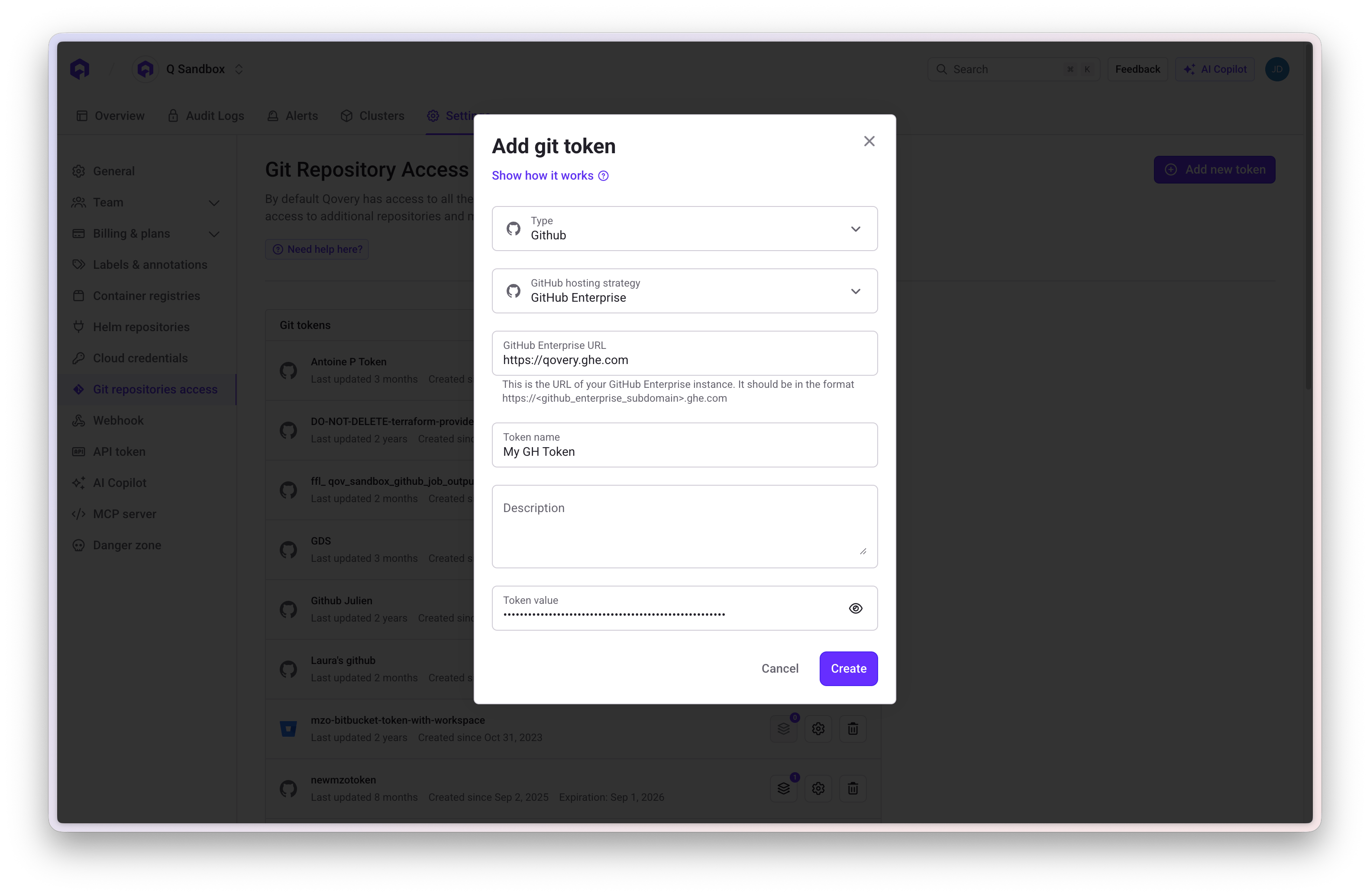 GitHub Enterprise Configuration