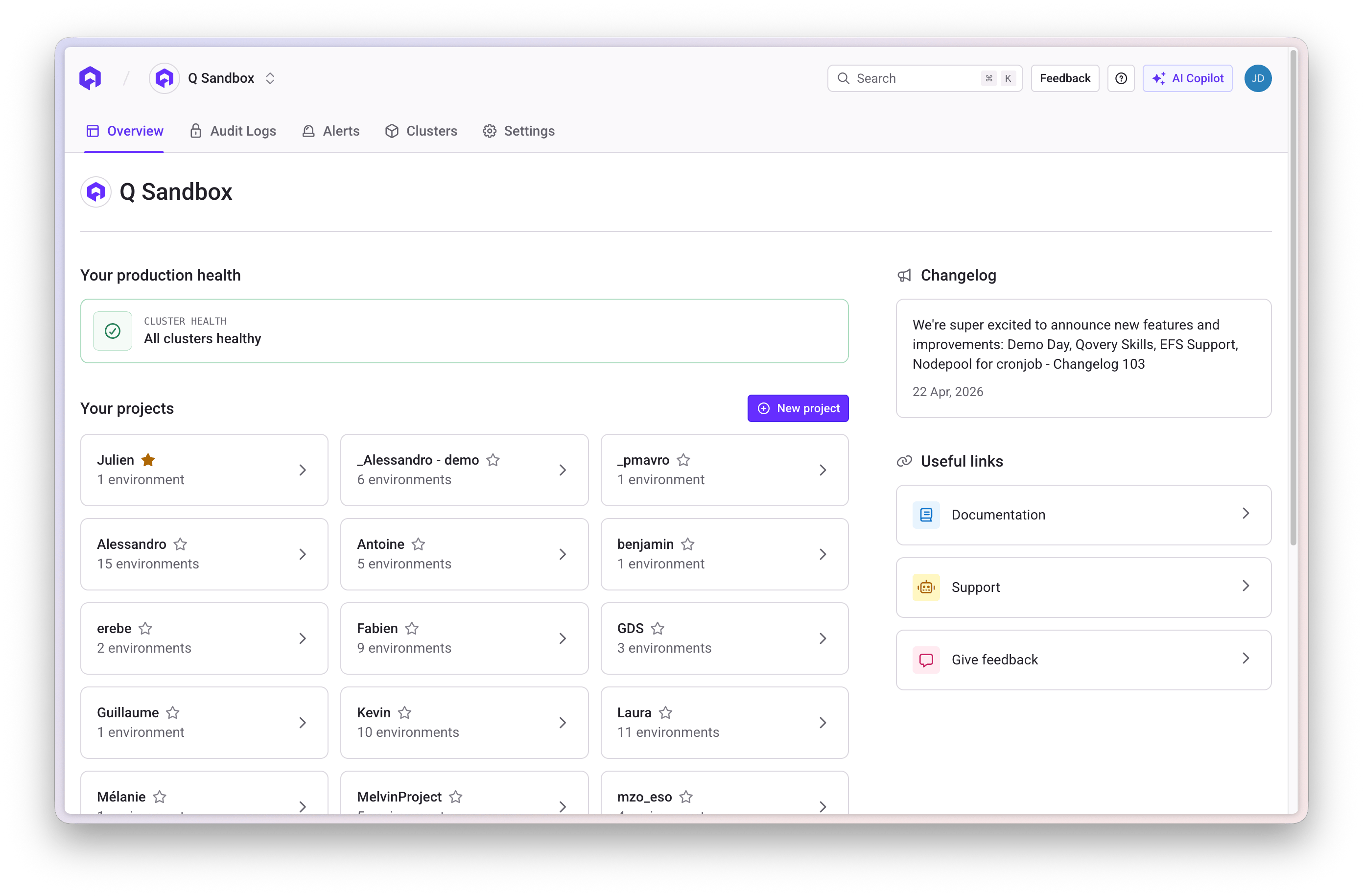 Access organization settings