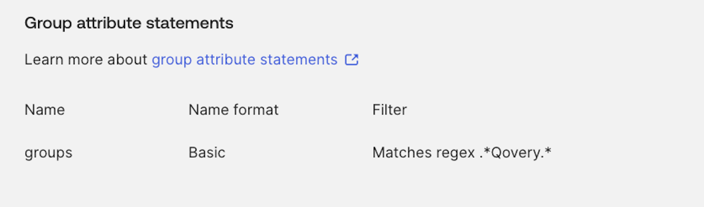 Group Attributes