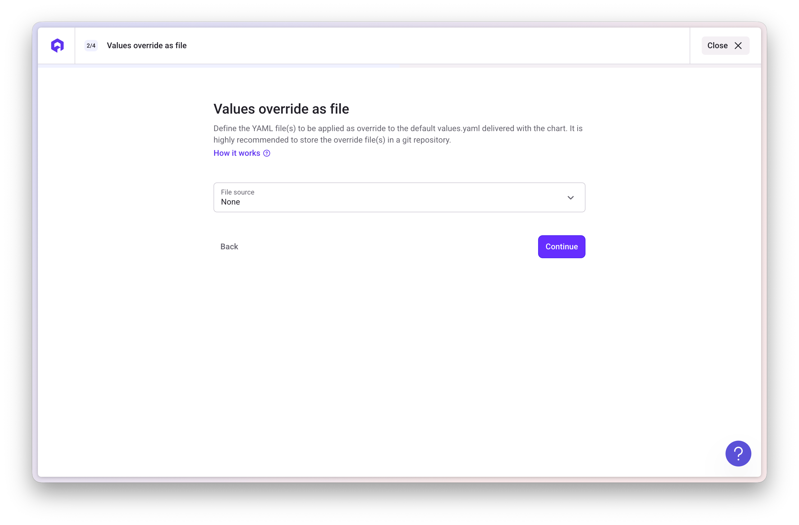 Override service account name