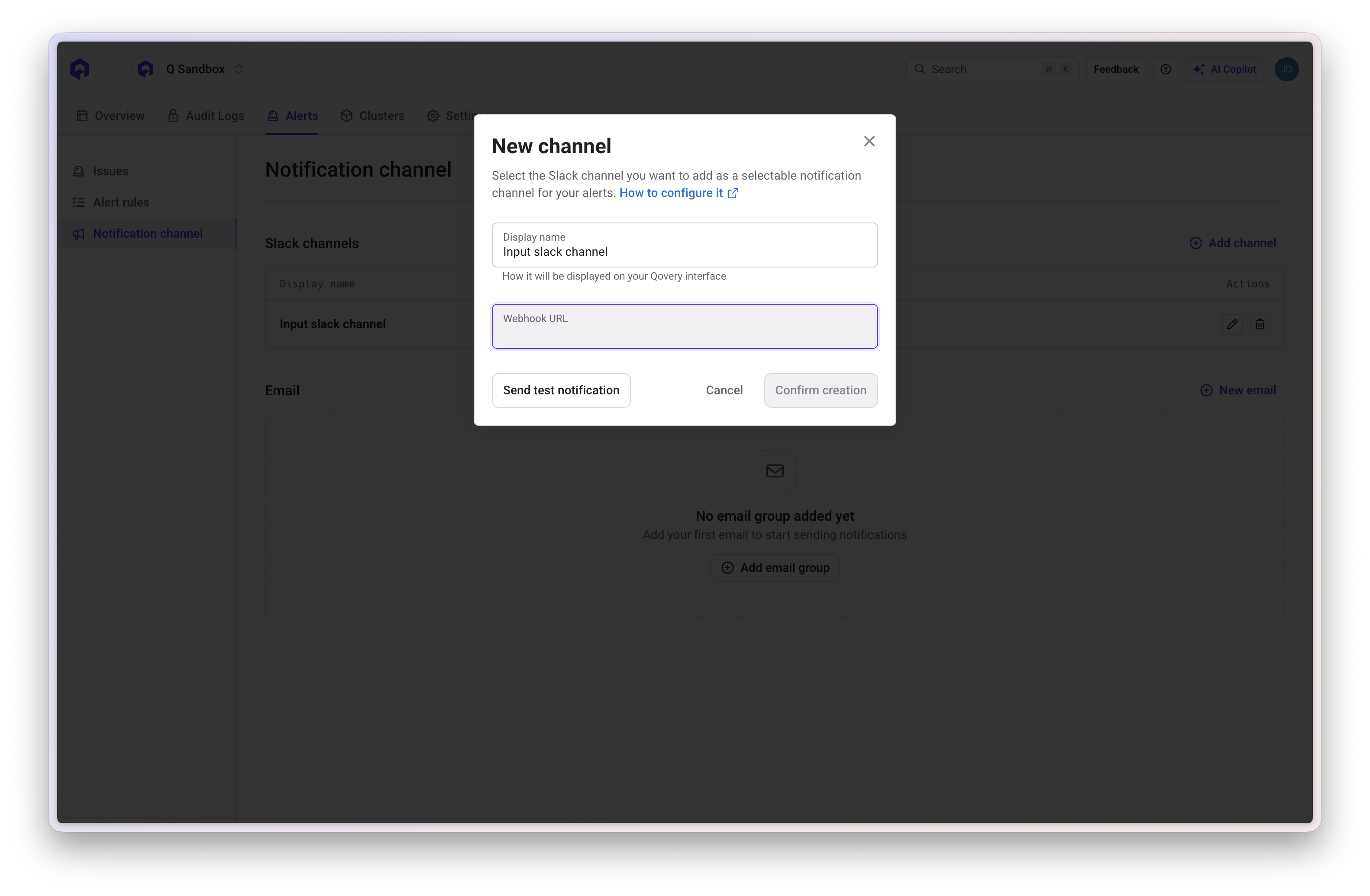 Add Notification Channel