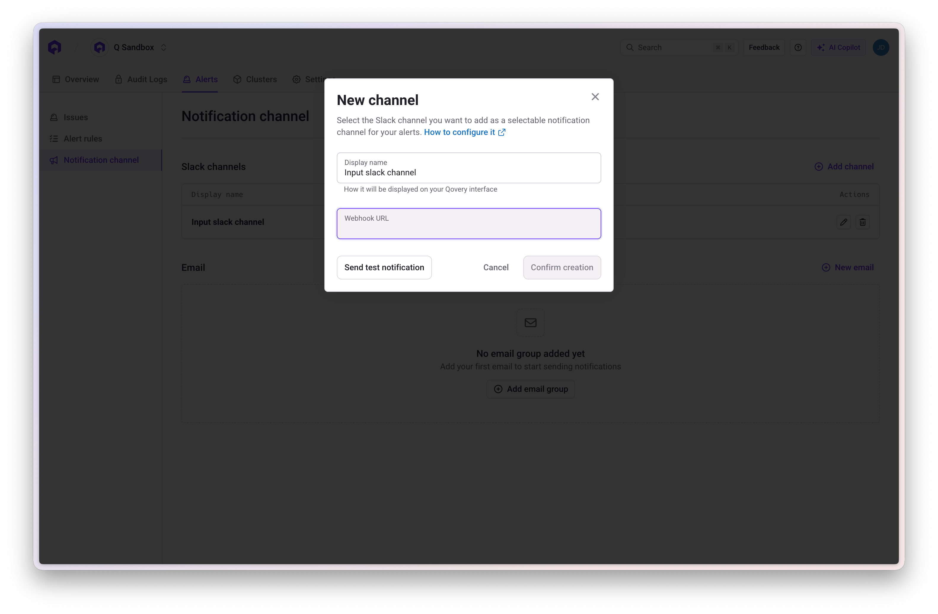Add Notification Channel