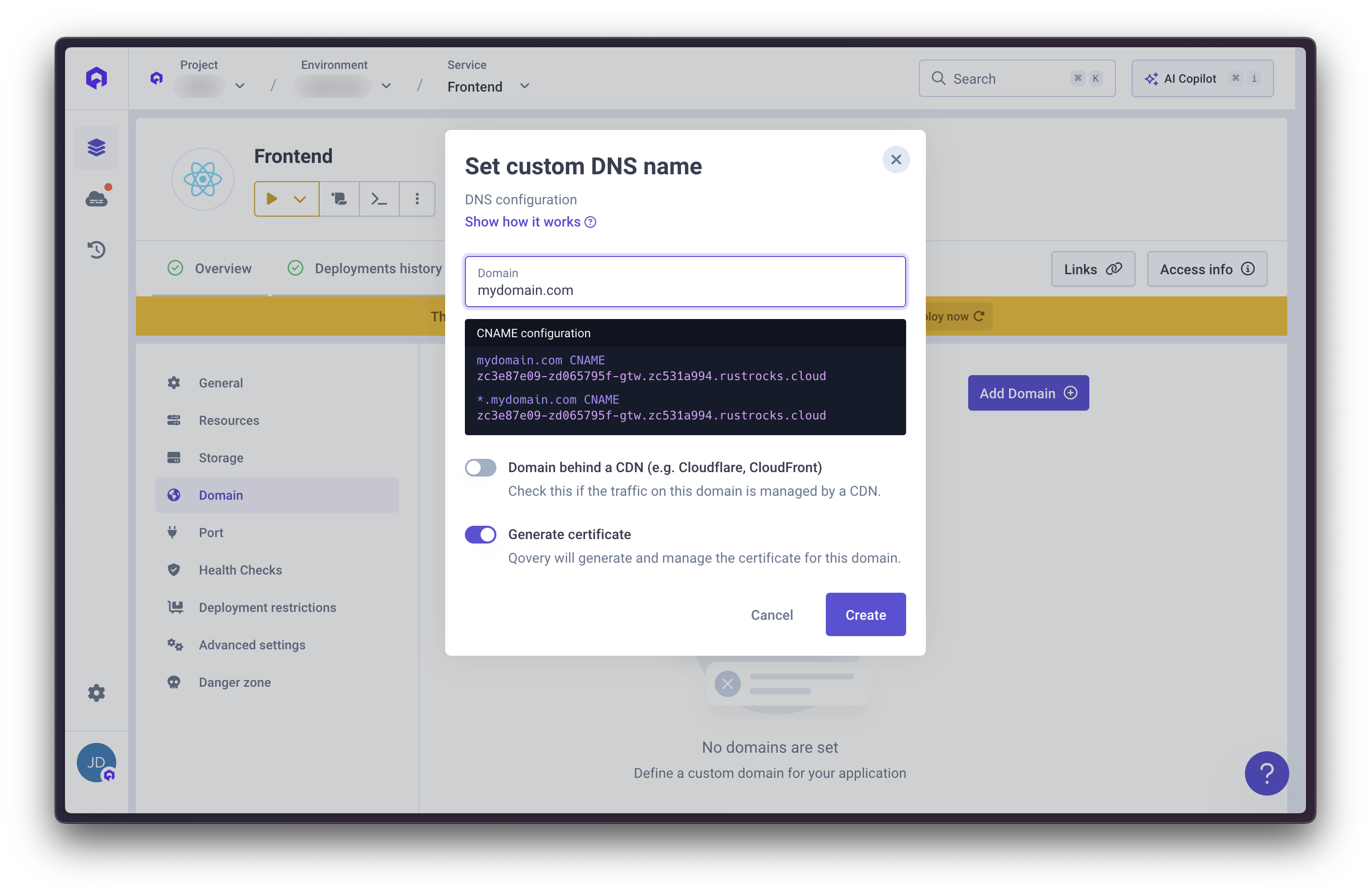 CNAME record details