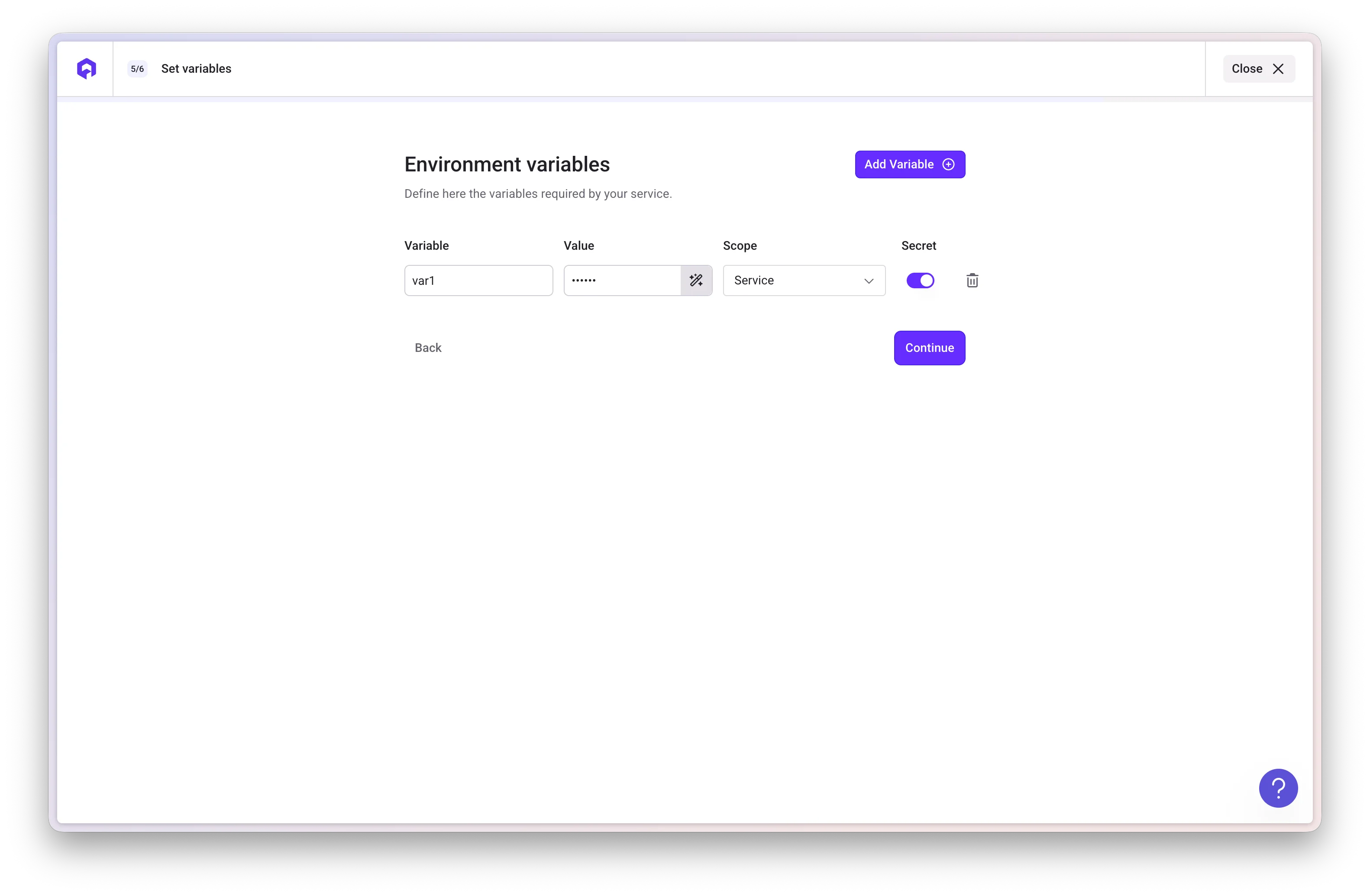 Environment Variables