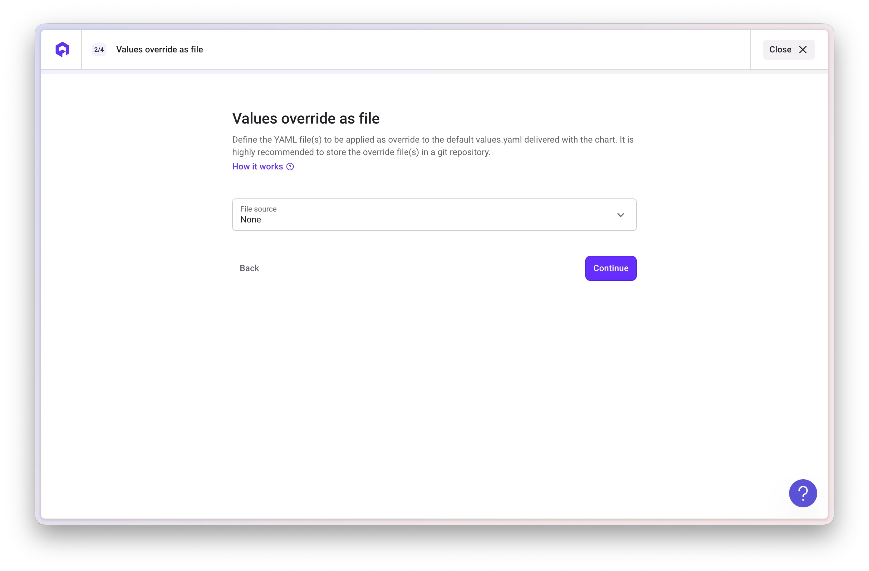 Override service account name