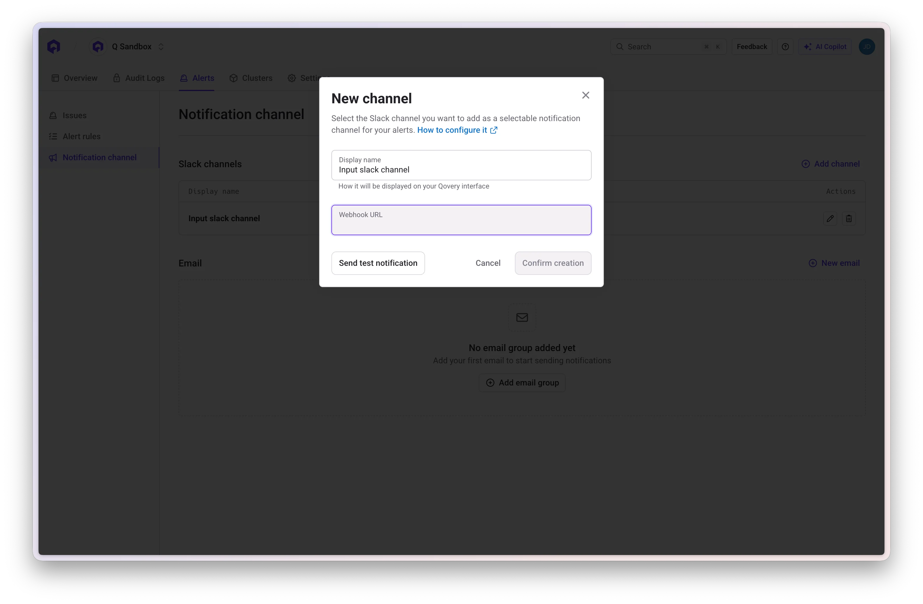 Add Notification Channel