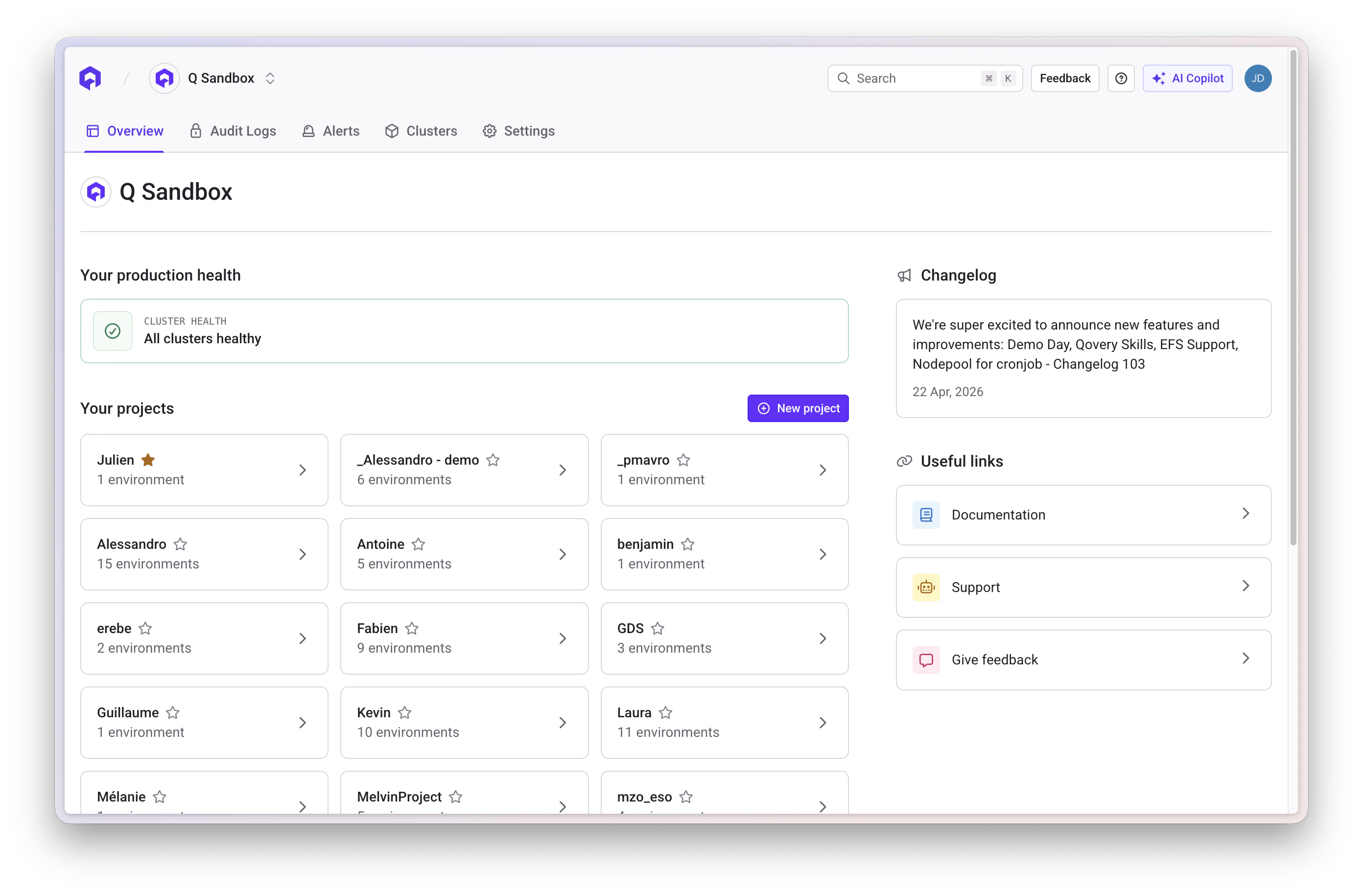 Access organization settings