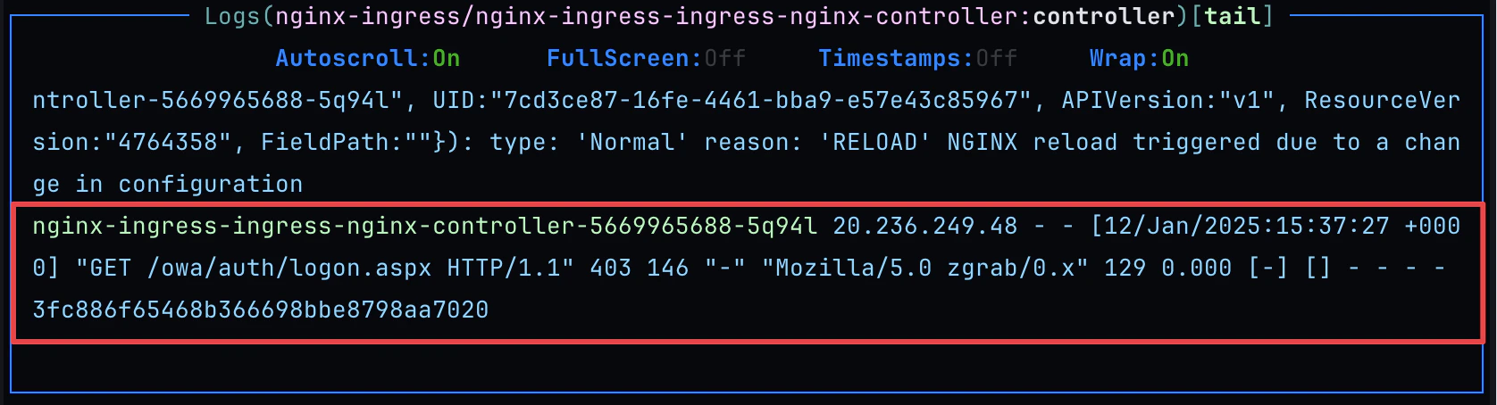 403 - No header, IP outside range