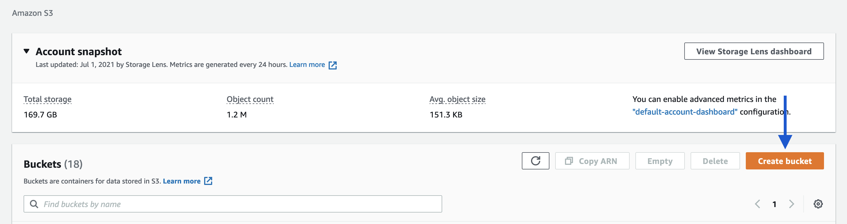 AWS S3 bucket creation