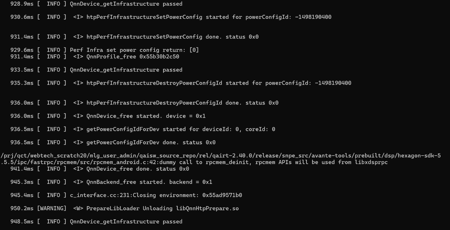 Lint profiling output files in the output directory