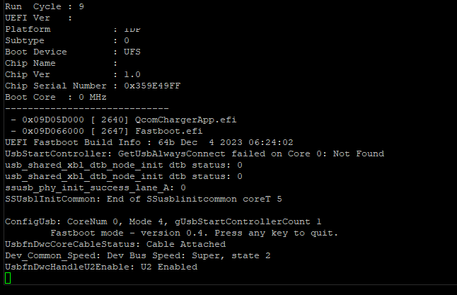 Fastboot detection