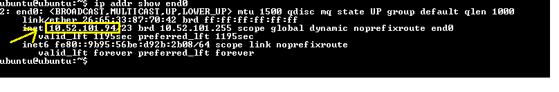 Ethernet IP address