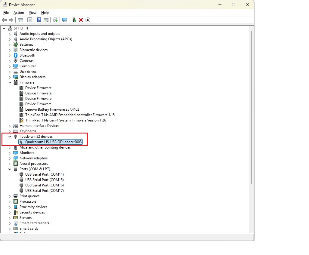 Check Device Manager