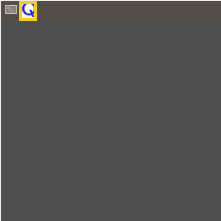 Qdemo icon on the monitor