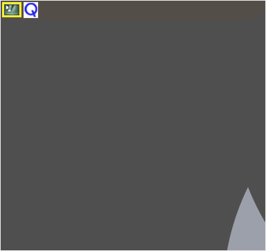 Qdemo Q icon on screen