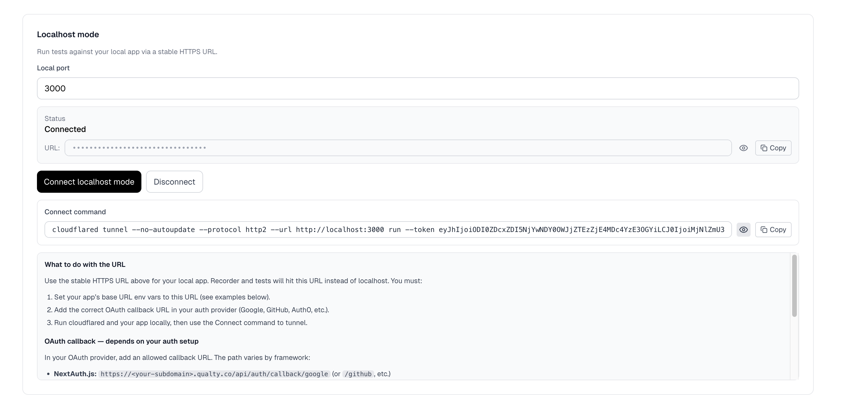 Localhost - Qualty Docs