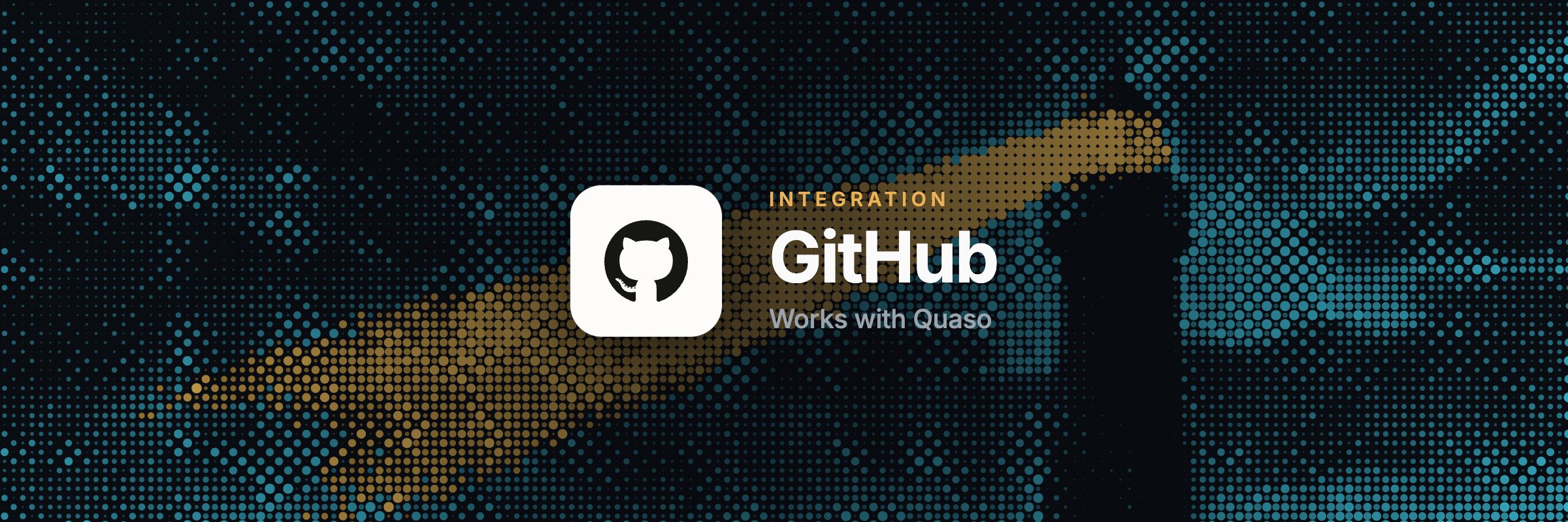 GitHub works with Quaso