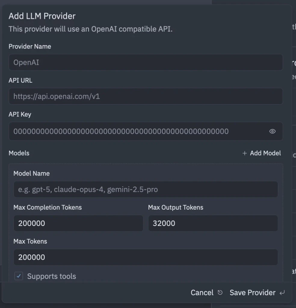 Configure Qubrid AI provider in Zed