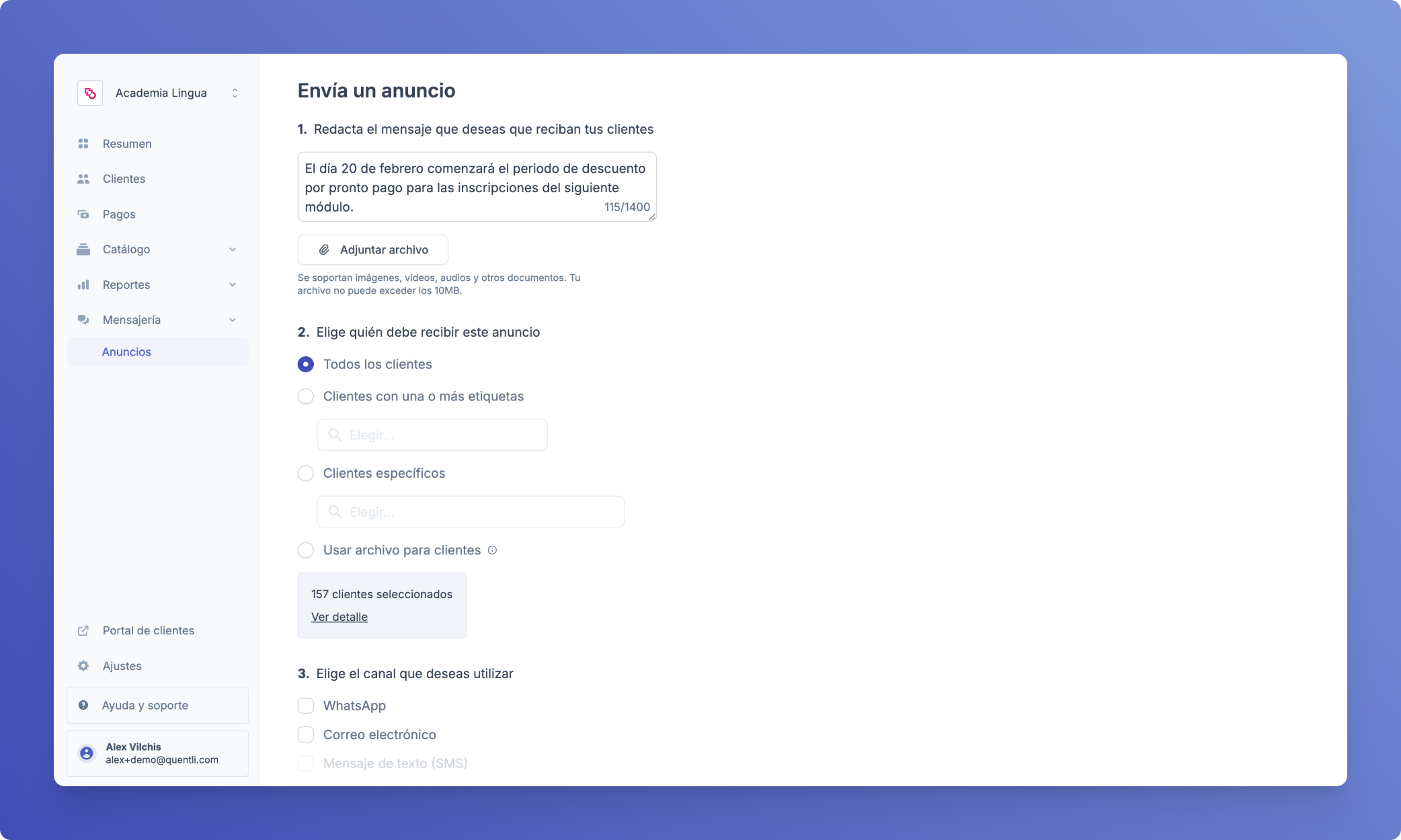 Crear nuevo anuncio