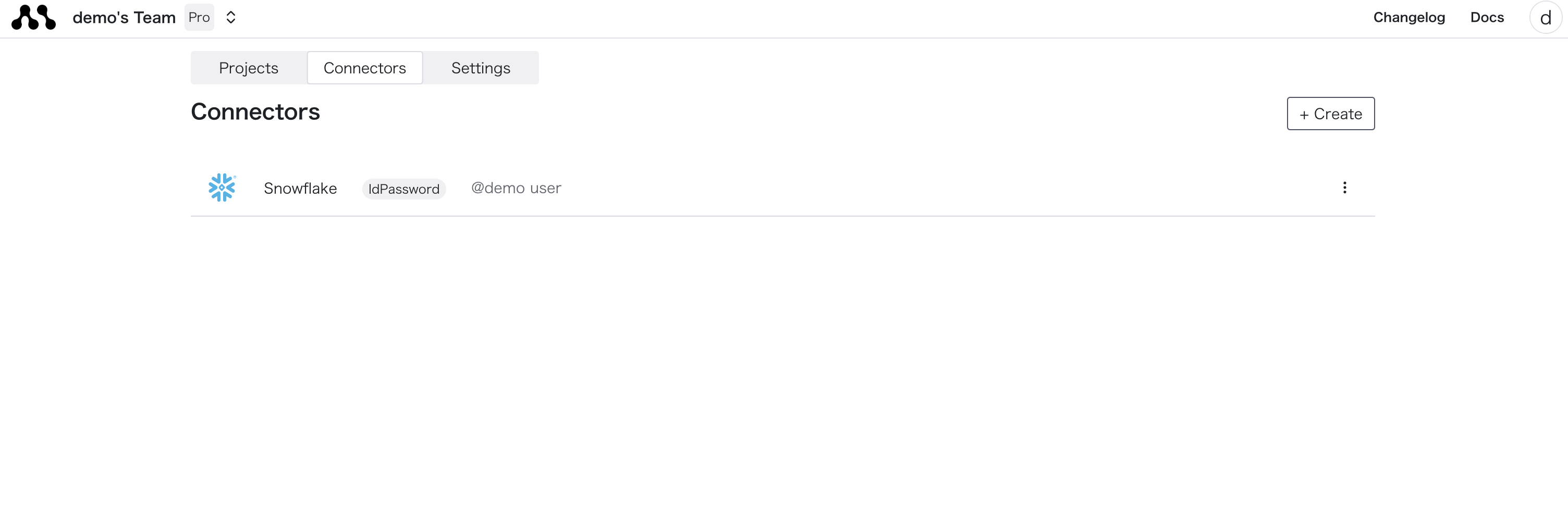 Snowflake Connection Create Complete