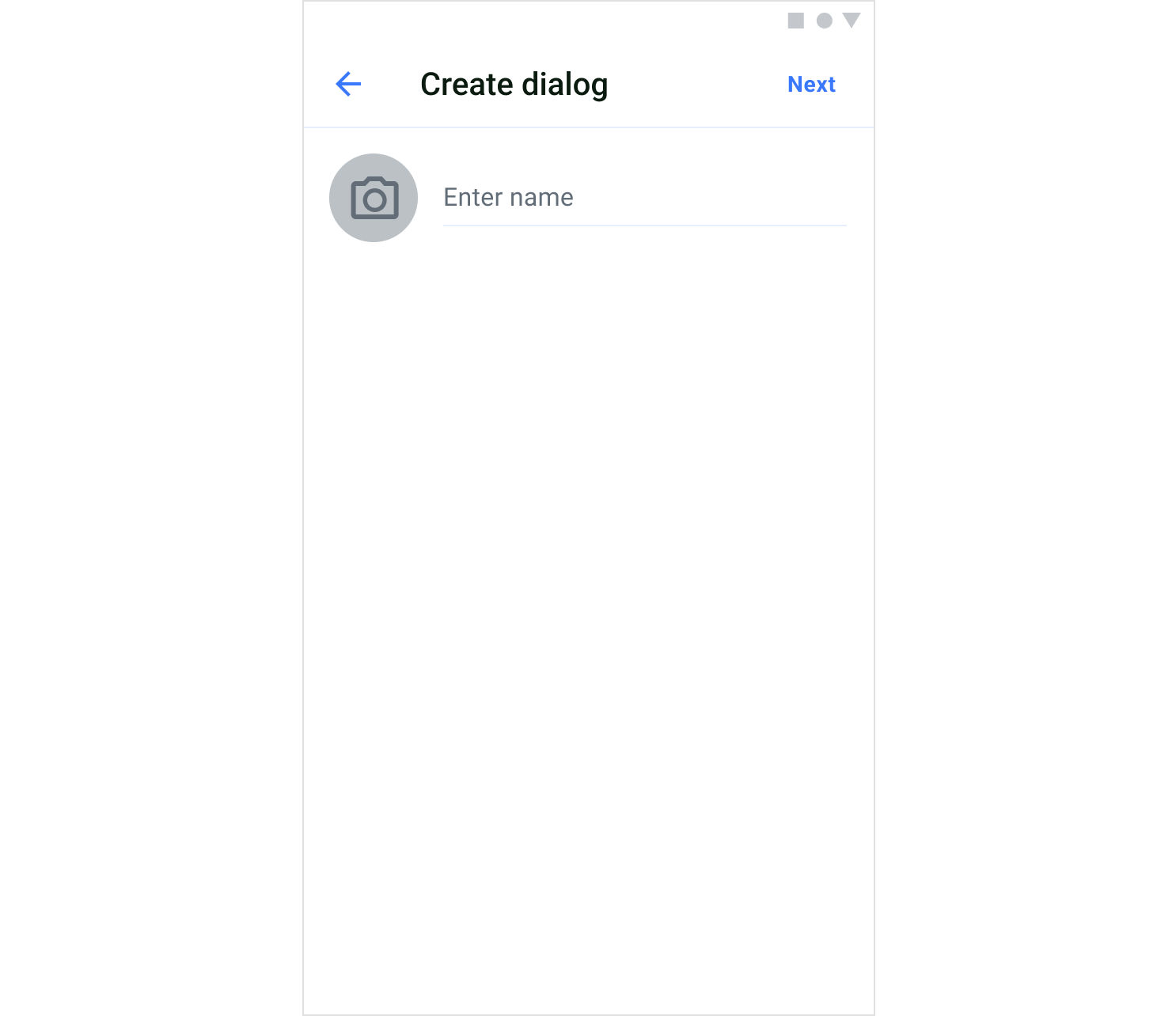 Dialog Name