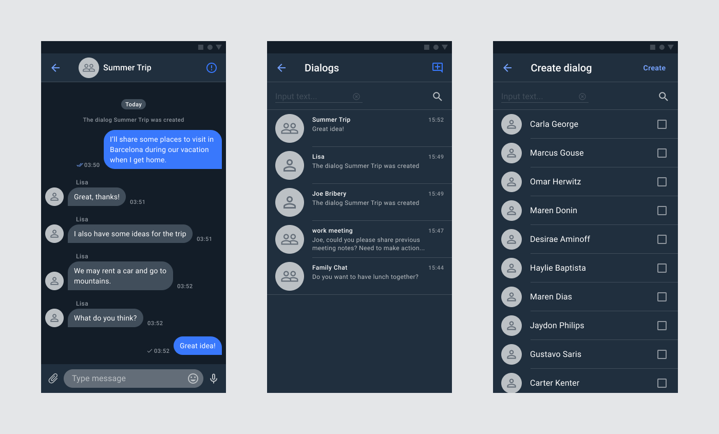 Dark Theme