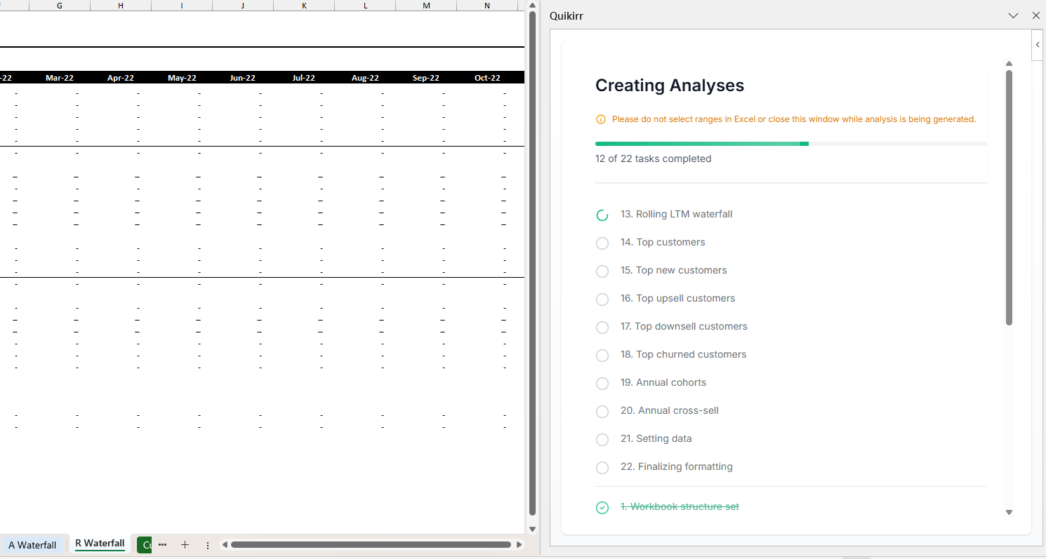 Workbook Generation Example