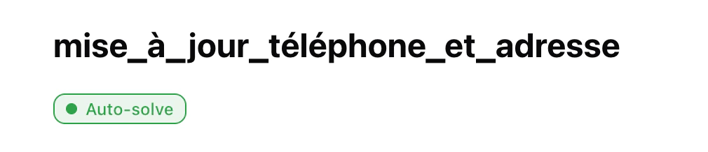 Badge Auto-solve activé
