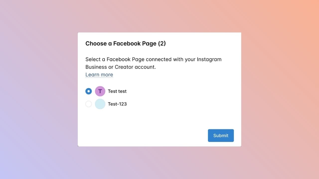 Instagram Page Select Jp
