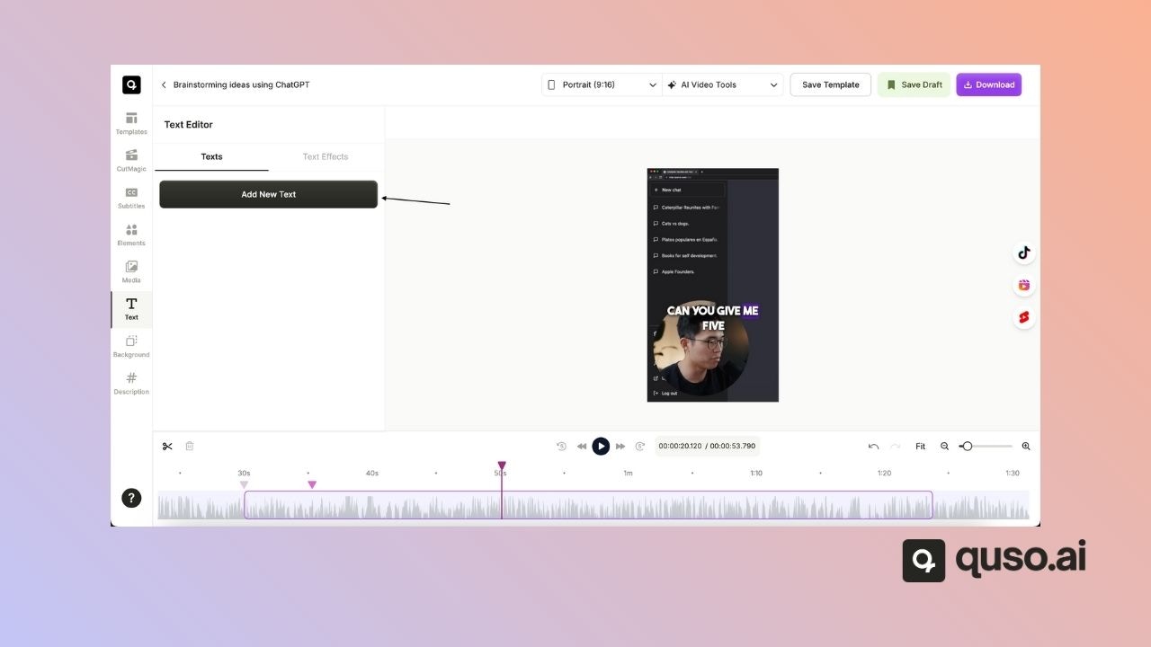 Add Text To Video 2 Jp