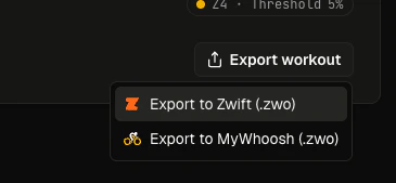 RaceDayReady Zwift export