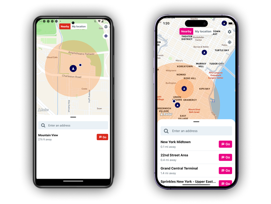Android Ios Waypoint Pn