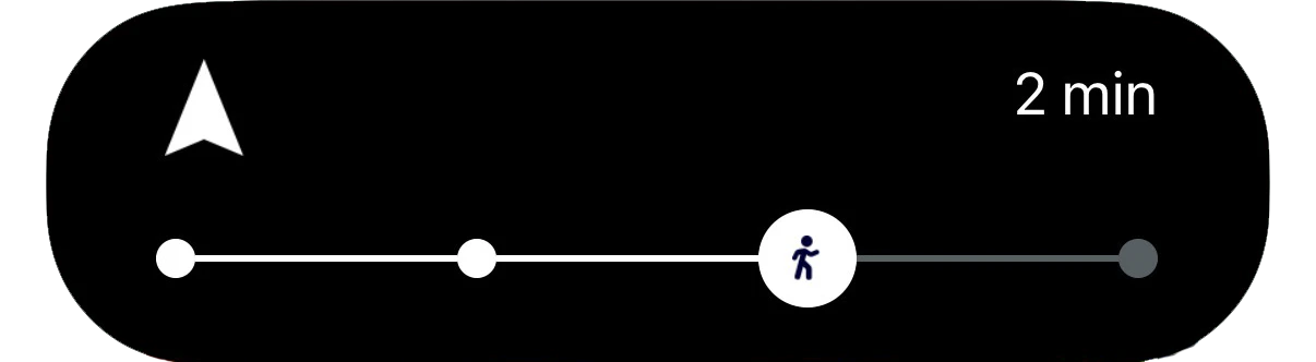 Live Activity example dynamic island expanded