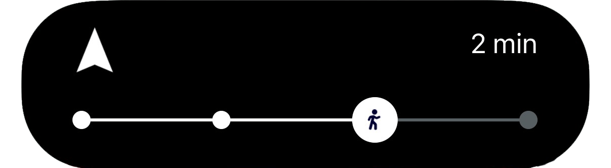 Live Activity example dynamic island expanded