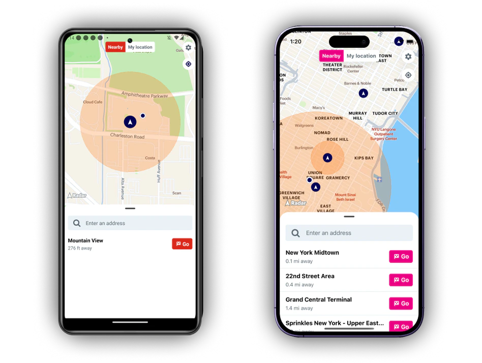 Android Ios Waypoint Pn