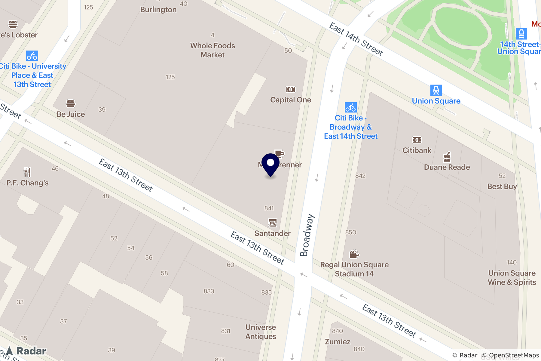 Static Map Custom Marker Pn