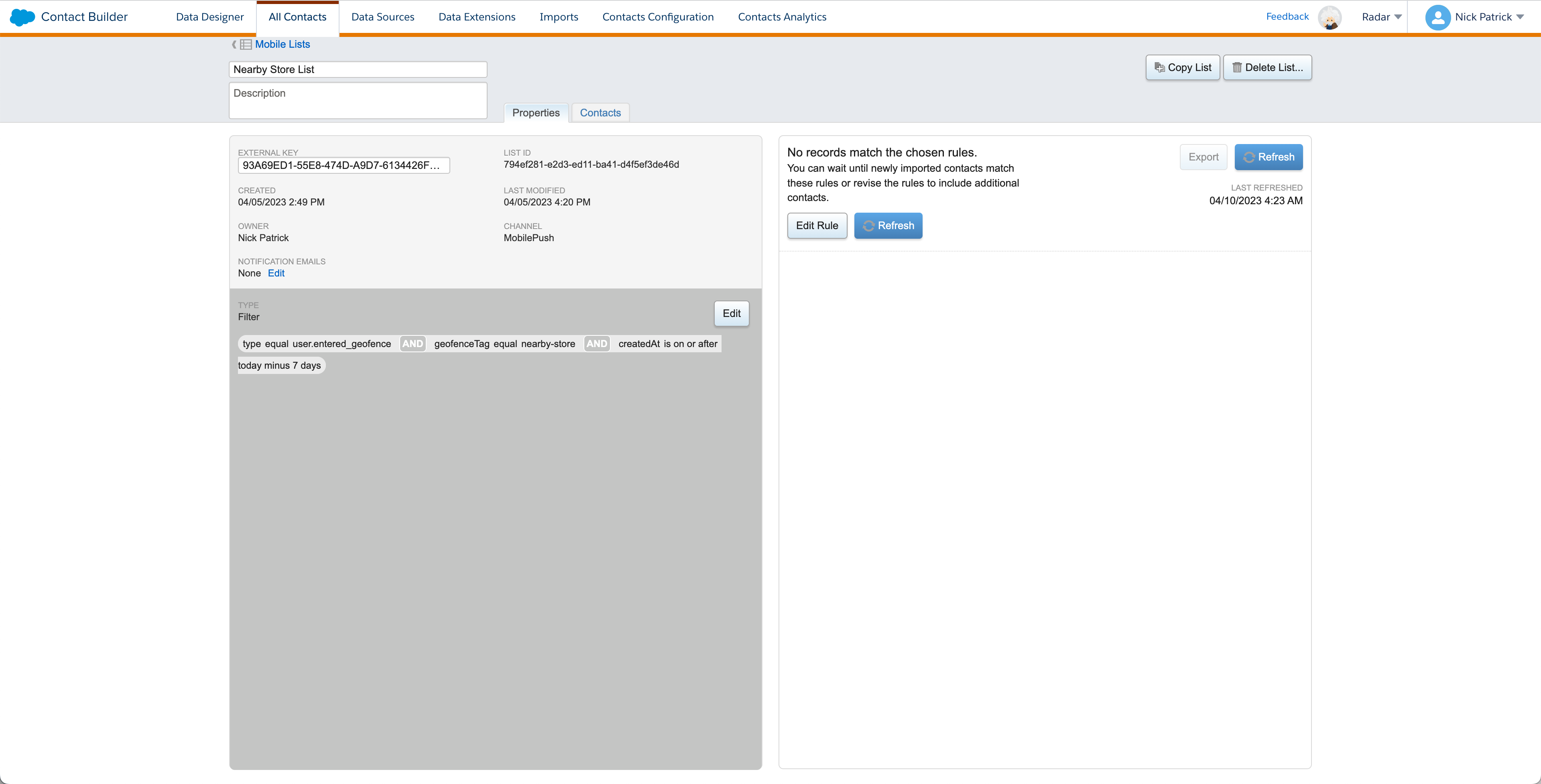 Salesforce Message All Users Pn