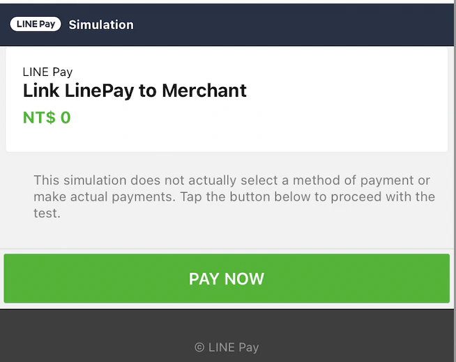 LINE Pay tokenization