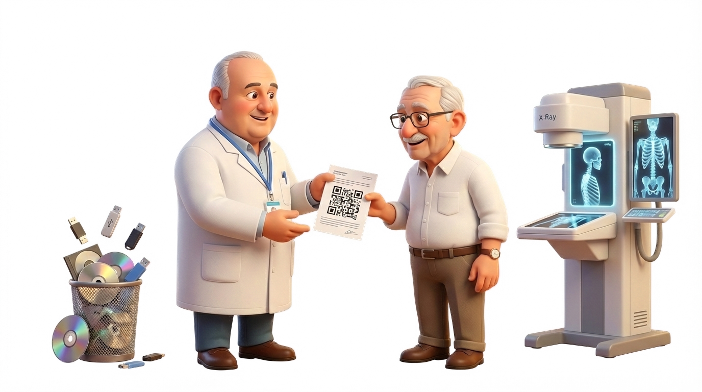 DICOM კვლევების გაზიარება