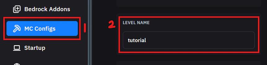Set Level Name