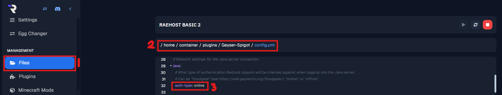 File Config