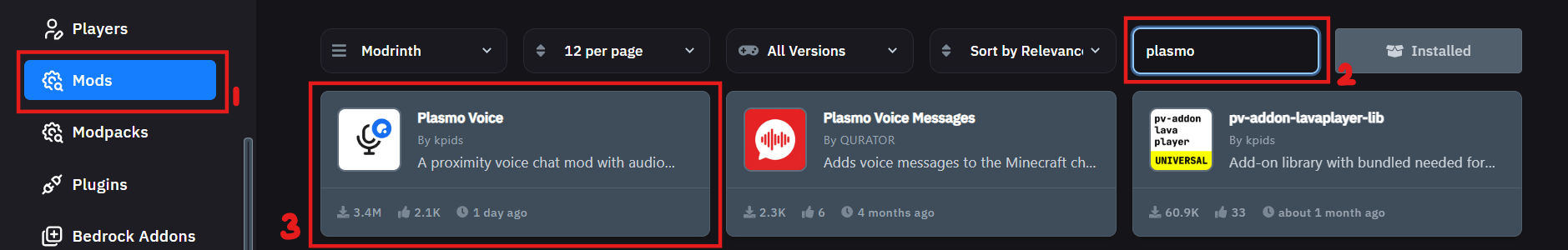 Mod Plasmo