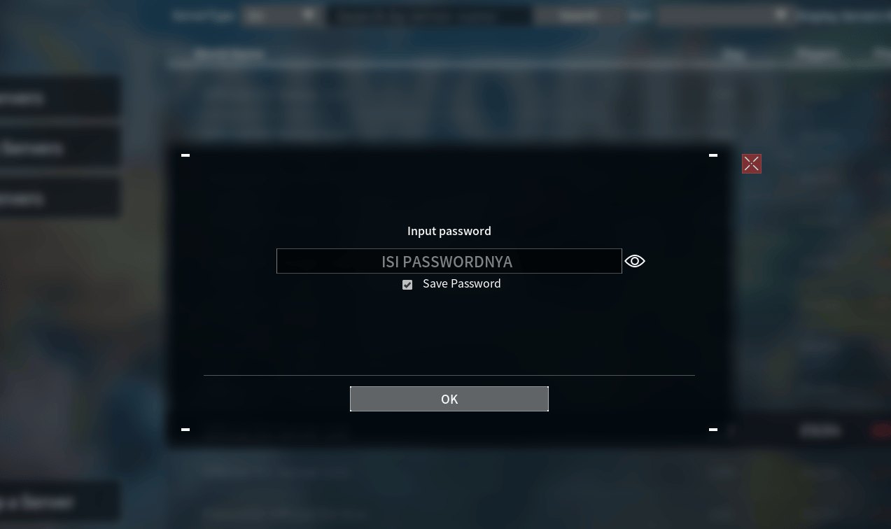 Palworld Password
