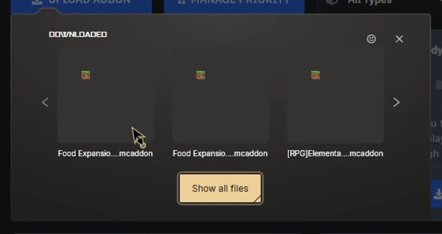 Pilih Addon Pilih Addon